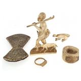 Bone And Ivory Trinkets And Rings