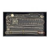 Silver Colored Necklaces Six