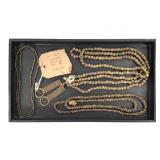 Brass Necklaces 3Pcs