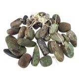 Strung Stone Beads