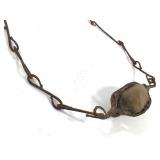 Encapsulated Stone Iron Link Necklace From Mali