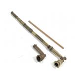 Brass And Leather Pipes