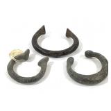Metal Horseshoe Shaped Cuffs Three
