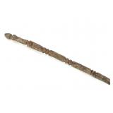 Wood Figural Staff