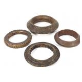 Brass And Metal Bangles Four