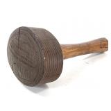 Tapa Pounder Carved Wood Mallet