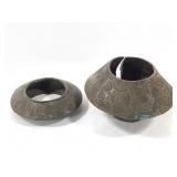 Brass Cuff With Engraved Designs