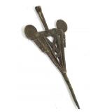 Brass Cast Trinket Pin