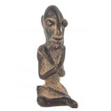 Asante Figural Seated Gold Weight 2/8