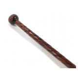 Carved Twist Wood Walking Stick