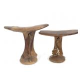 Kenyan Wood Headrests Two