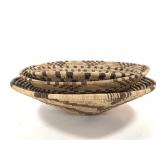 Coiled Woven Basketry Bowls Three