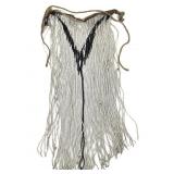 Long Beaded Skirt Panel