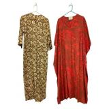 2 African Custom Made Fabric Garments