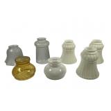 7 Mixed Single Glass Lamp Shades