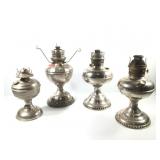 4 Metal Oil Lamps B&H Kaadan ++