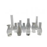 11 Chimneys of Various Sizes