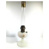 Aladdin Mod B-85 Diamond Quilt Moonstone Oil Lamp