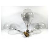 3 Big Old Light Bulbs Untested