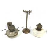 Oil Lamp Fonts Parts Gas Lamp Base