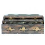 VTG Slag Glass Pool Table Hanging Light Fixture