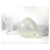 VTG Acorn Shaped Clear Glass Light Shade