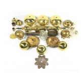 Misc Lamp Parts Mostly Brass