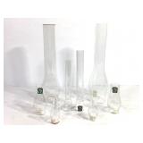 8 Various Size Chimneys - New - Unusual Sizes