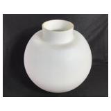 Giant Frosted Round Clear White Cased Globe Light