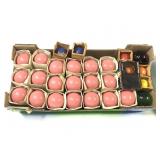 Lot of Vintage Colored Light Bulb