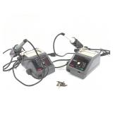 TENMA SOLDERING STATIONS LOT OF TWO