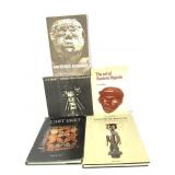 5 Nigerian Art Ethno Sculpture Masks +