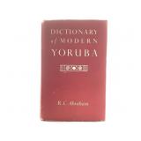 Dictionary of Modern Yoruba R. C. Abraham