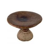 African Footed Wood Stool