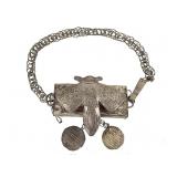 Silver Colored Insect Bracelet