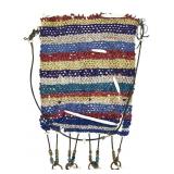 Beaded Segment With Brass Loops