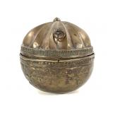 Lidded Brass Bowl