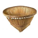 Cowries Shell Adorned Basket
