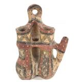 Algeria Polychrome Ceramic Container