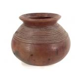 Owo Ceramic Engraved Pot