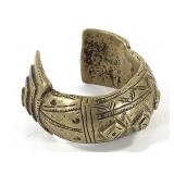 Weighted Brass Cuff