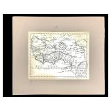 Map Guinea & Nigrita Regio W Africa c 1681 Moore