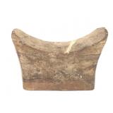 Rough Wood Headrest