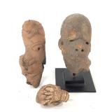 Terracotta Fragments Western Africa 3Pca