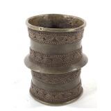 Brass Fixed Cuff From Burkina Faso