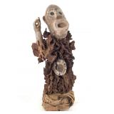 Nkisi Nkondi Replica With Metal Sheets