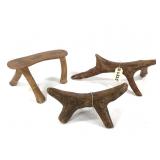 Naturally Formed Wood Headrests