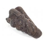 Bamum Ceramic Pipe With Figure