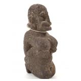 Dogon Maternity Stone Figurine From Mali
