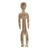 Akan Wood Carved Figure From Ghana